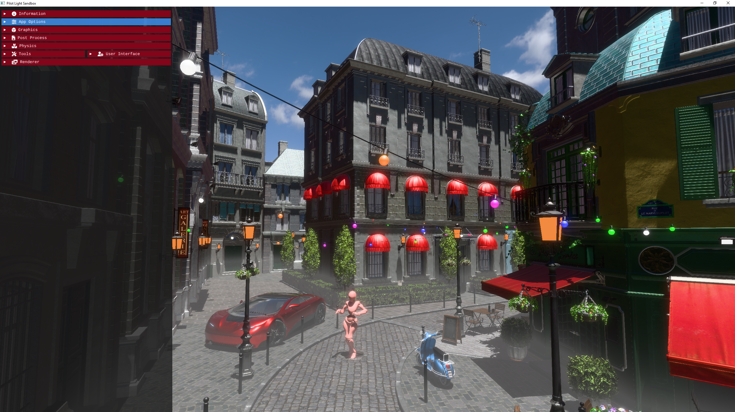 Real-time graphics project by Jonathan Hoffstadt